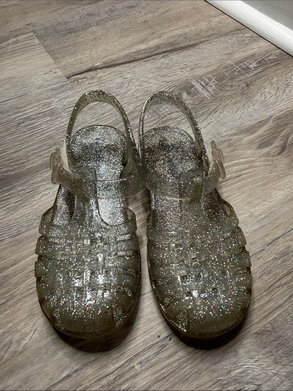 Little Girls OshKosh Jelly Sandals bundle Size 10c